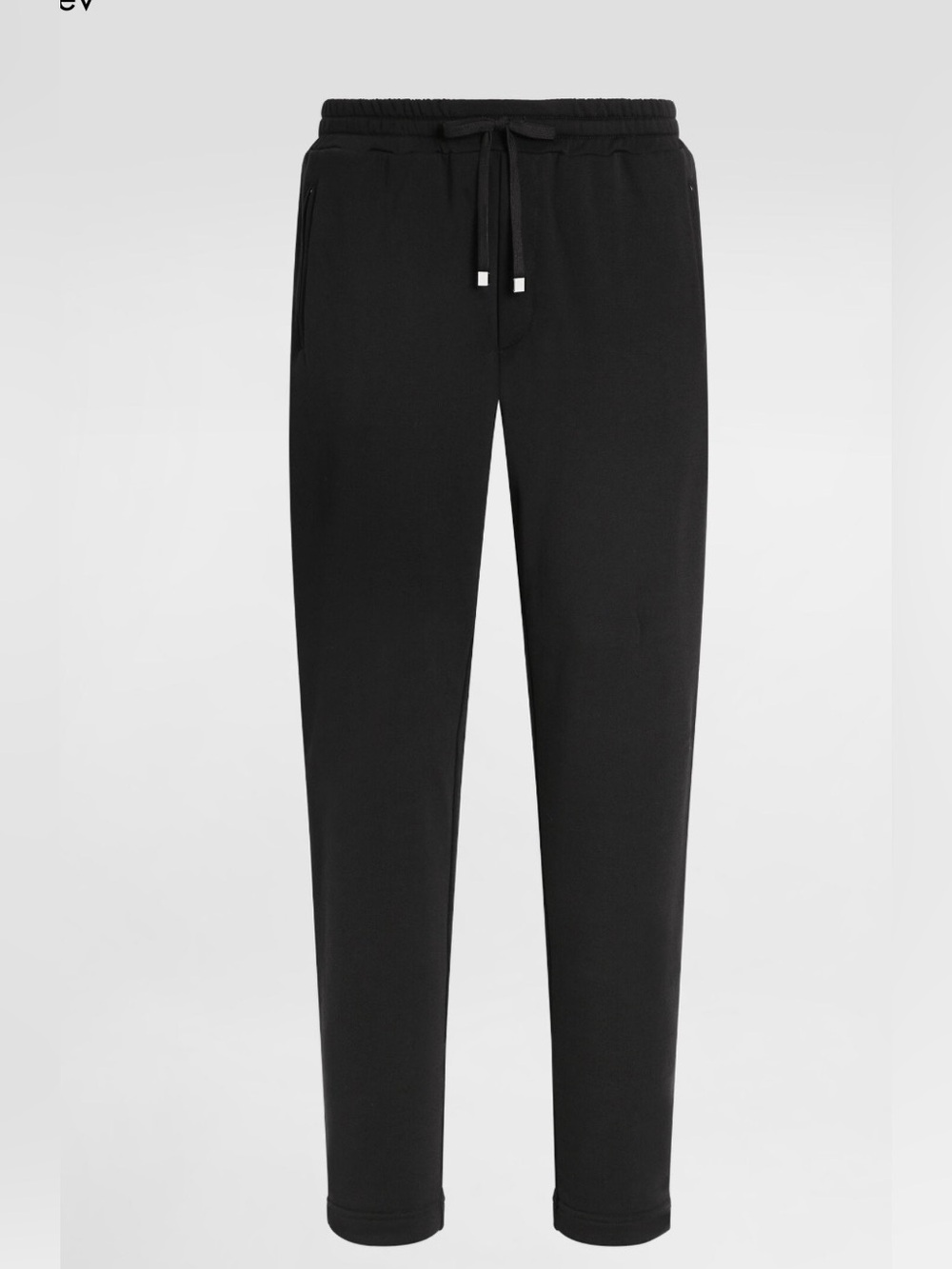 Dolce & Gabbana Black Slim Drawstring Joggers